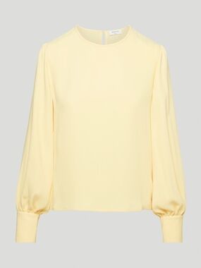 Aritzia Babaton Moda Matte Satin Blouse - Softest yellow Size M
